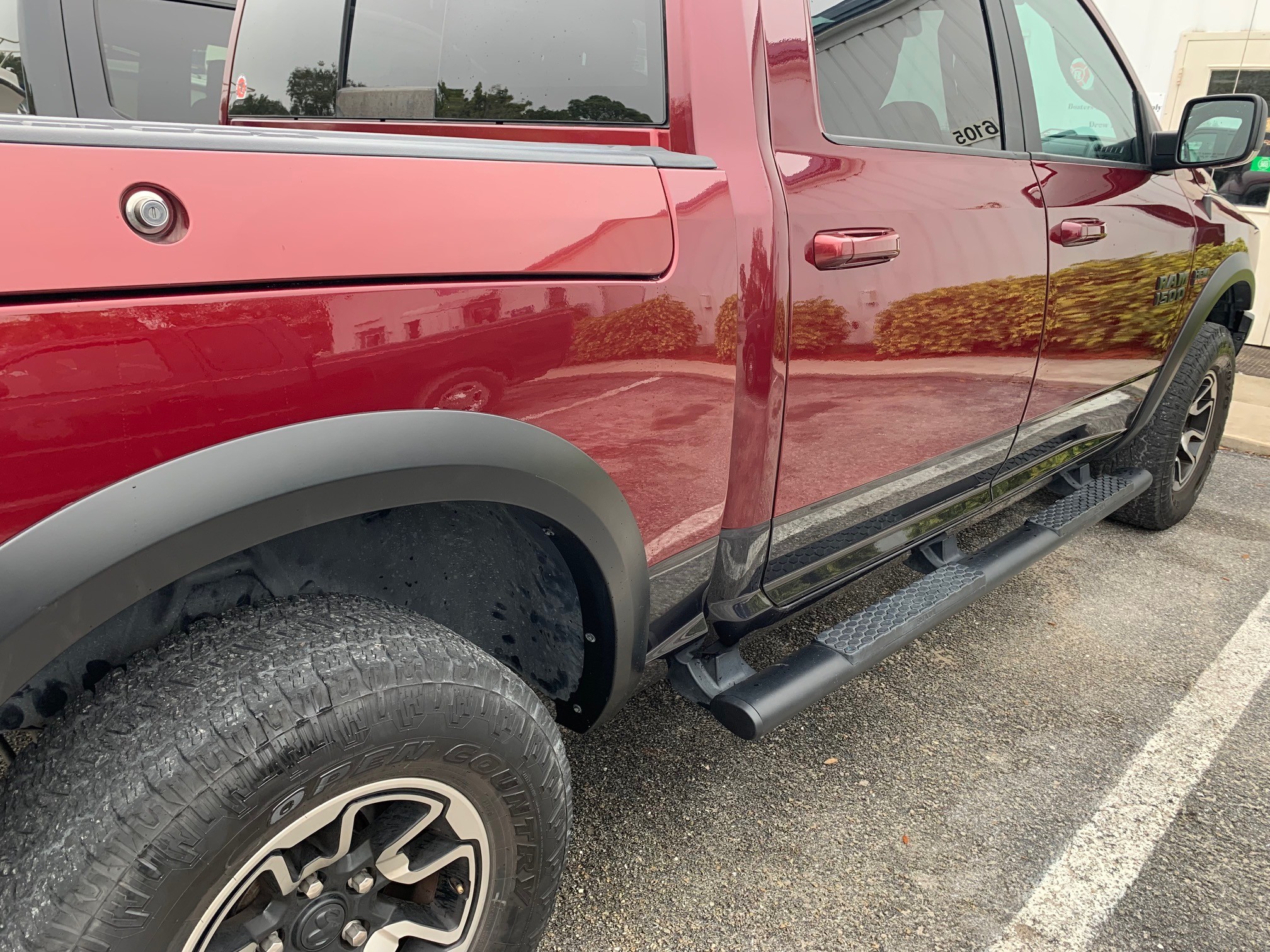 Pick up Truck Repair - before/after
